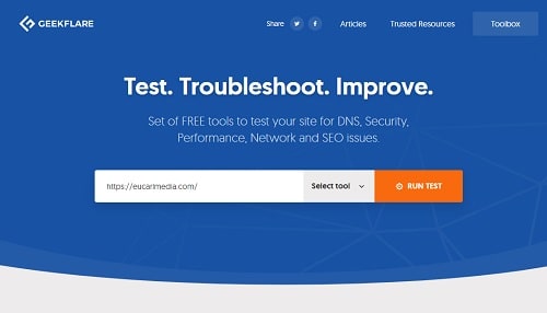 Tools To Measure Website Loading Speed - Geekflare