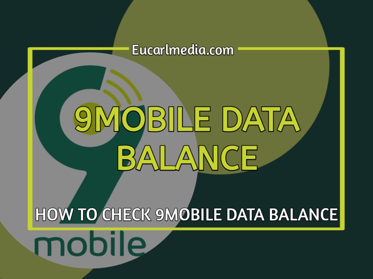 Check 9mobile Data Balance