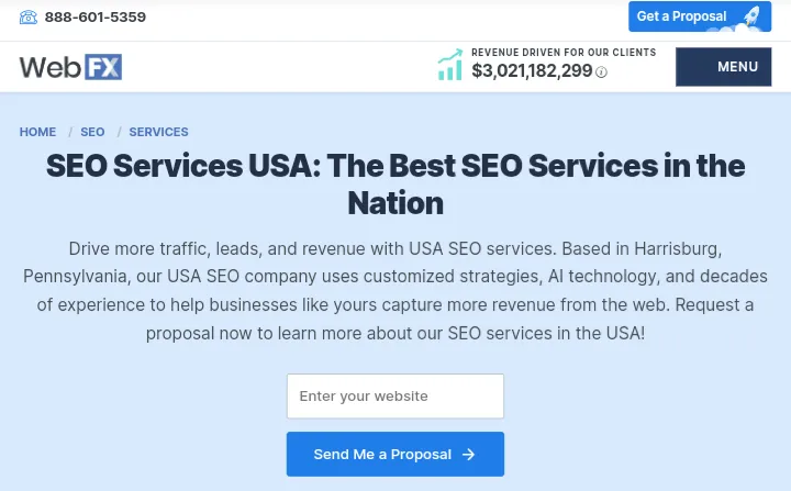 The Best SEO Company In The World: WebFX In The U.S.