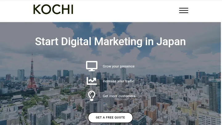 World's 3rd Best SEO Firm: KOCHI In Japan 
