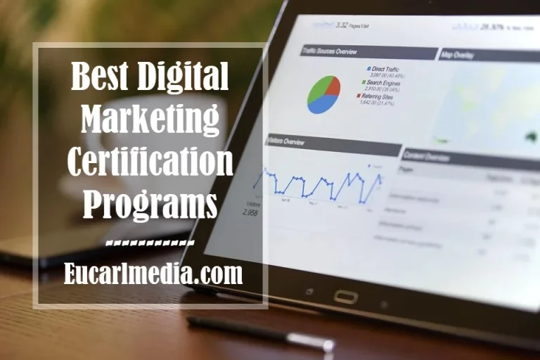 Best Digital Marketing Certification Programs