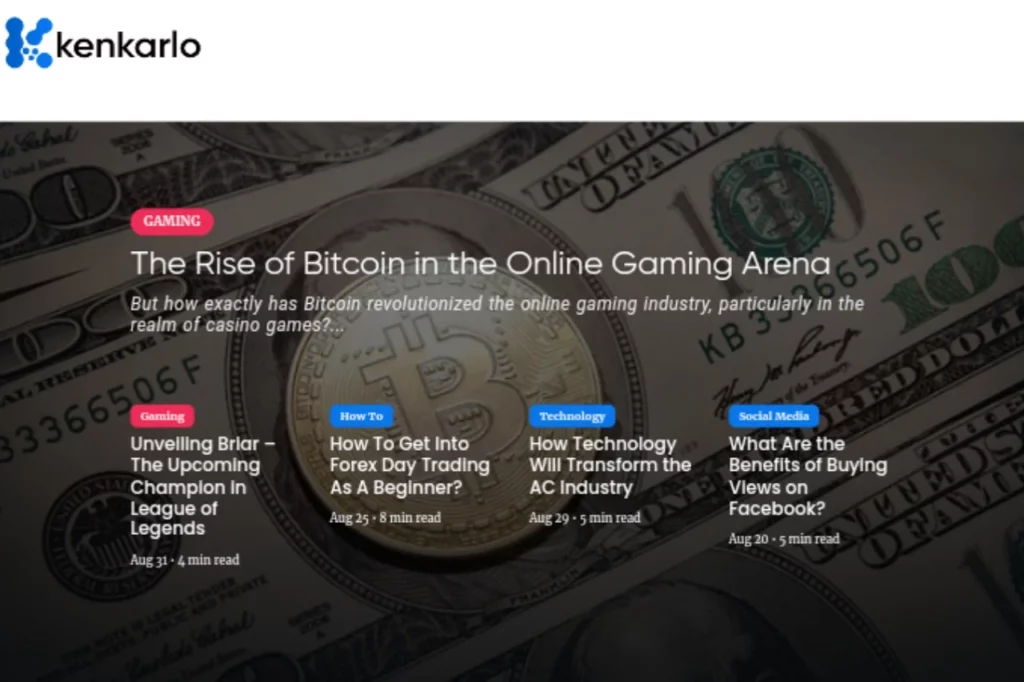 Kenkarlo / Cryptocurrency Guest Post Websites To Engage With
